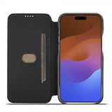 Lc.Imeeke iPhone 15 Pro Max Etui Retro Sort
