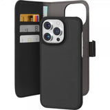 Puro iPhone 15 Pro Max Cover Wallet Detachable 2-i-1 Sort
