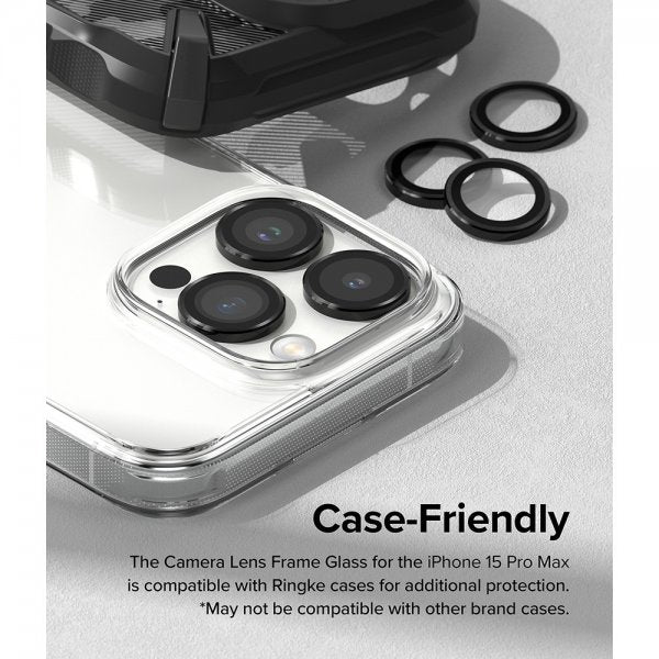 Ringke iPhone 15 Pro Max Kameralinsebeskytter Kameraramme