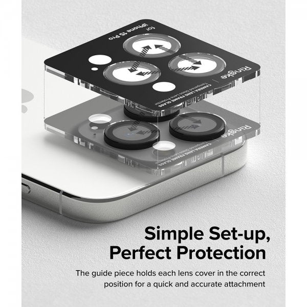 Ringke iPhone 15 Pro Max Kameralinsebeskytter Kameraramme
