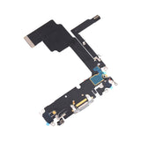 iPhone 15 Pro Max opladningsport med flekskabel – Hvid