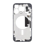iPhone 15 Pro Max Mellemramme med smådele OEM - Titanblå
