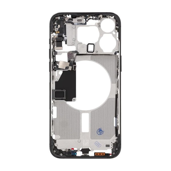 iPhone 15 Pro Max Mellemramme med smådele OEM - Titansort
