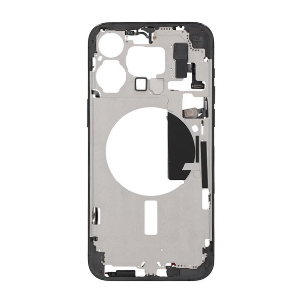 iPhone 15 Pro Max Mellemramme med smådele OEM - Titansort