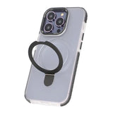 iPhone 15 Pro Max Cover MagSafe Udklappeligt med Stativ Sort