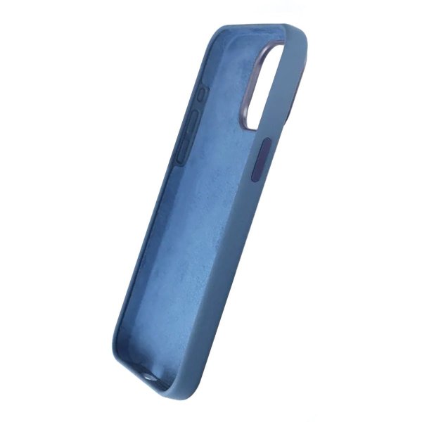 Rvelon iPhone 15 Pro Max Cover Silikone Mørkeblå