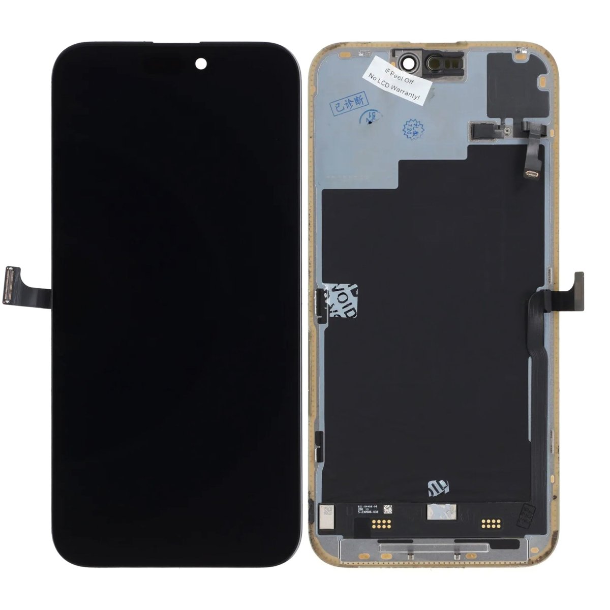 iPhone 15 Pro Max Original brugt OLED-skærm - Diagnostik bestået