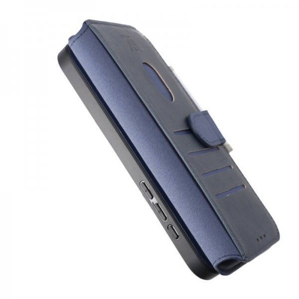 Rvelon iPhone 15 Pro Max Cover Magnetisk Aftageligt Skal Blå