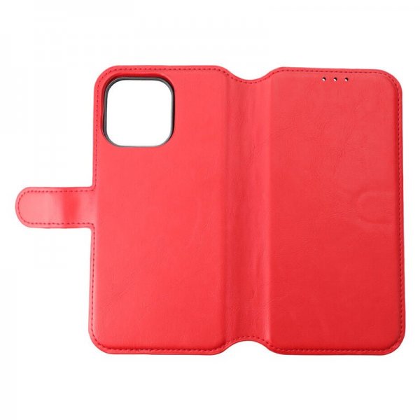 Rvelon iPhone 15 Pro Max Etui Magnetisk Aftageligt Cover Rød