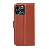 iPhone 15 Pro Max Etui med Støttefunktion Brun