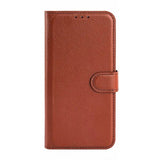 iPhone 15 Pro Max Etui med Støttefunktion Brun