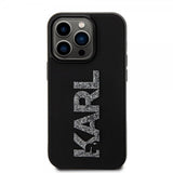 Karl Lagerfeld iPhone 15 Pro Max Cover 3D Rubber Karl Sort