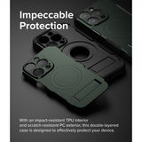 Ringke iPhone 15 Pro Max Cover Alles MagSafe Mørkegrøn