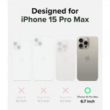 Ringke iPhone 15 Pro Max Cover Alle MagSafe Gun Metal