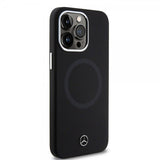 Mercedes Benz iPhone 15 Pro Max Cover Bicolor MagSafe Sort