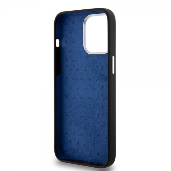 Mercedes Benz iPhone 15 Pro Max Cover Bicolor MagSafe Sort