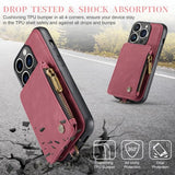 CaseMe iPhone 15 Pro Max Cover C20 Series Rød