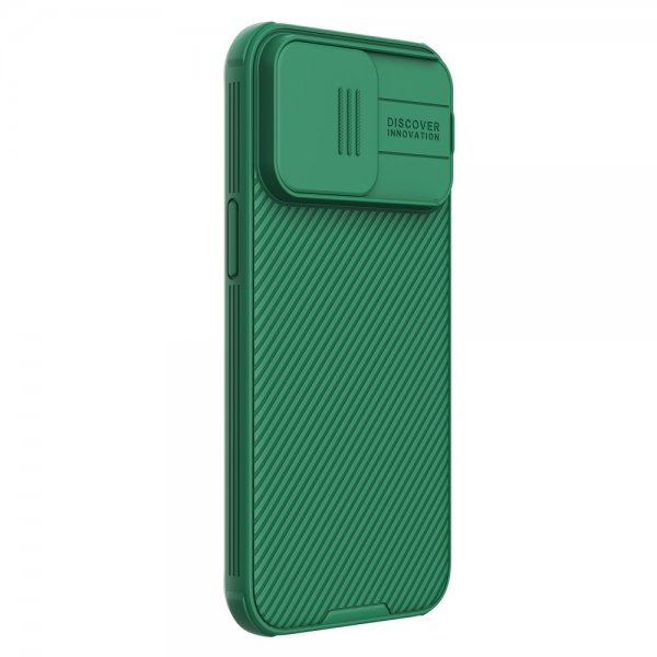 Nillkin iPhone 15 Pro Max Cover CamShield Grøn