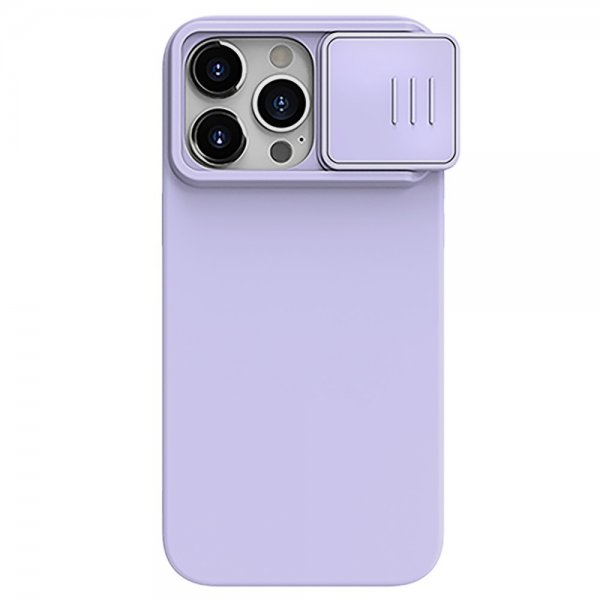 Nillkin iPhone 15 Pro Max Cover CamShield Silky MagSafe Lilla