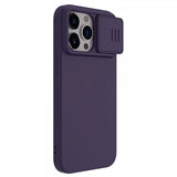 Nillkin iPhone 15 Pro Max Cover CamShield Silky MagSafe Mørklilla