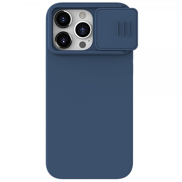 Nillkin iPhone 15 Pro Max Cover CamShield Silky Mørkeblå