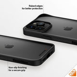 PanzerGlass iPhone 15 Pro Max Cover ClearCase D3O Sort