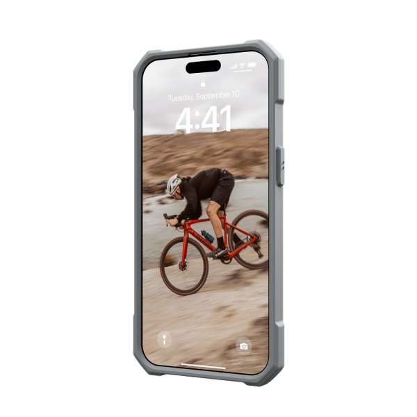 Urban Armor Gear (UAG) iPhone 15 Pro Max Cover Essential Armor MagSafe Sølv