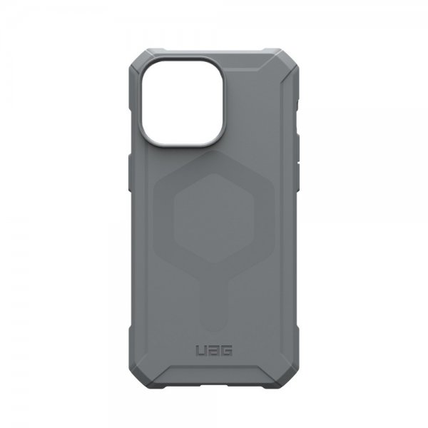 Urban Armor Gear (UAG) iPhone 15 Pro Max Cover Essential Armor MagSafe Sølv