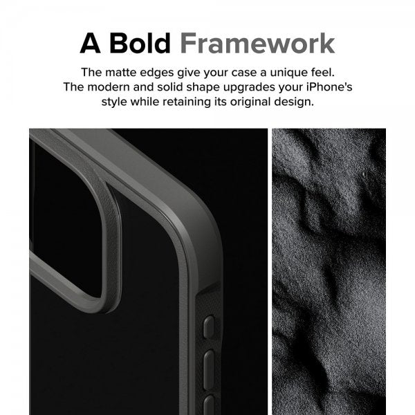 Ringke iPhone 15 Pro Max Cover Fusion Bold Grå