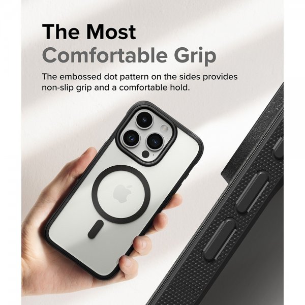 Ringke iPhone 15 Pro Max Cover Fusion Bold Magnetic Mat Sort