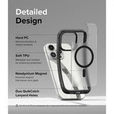 Ringke iPhone 15 Pro Max Cover Fusion Bold Magnetic Mat Sort