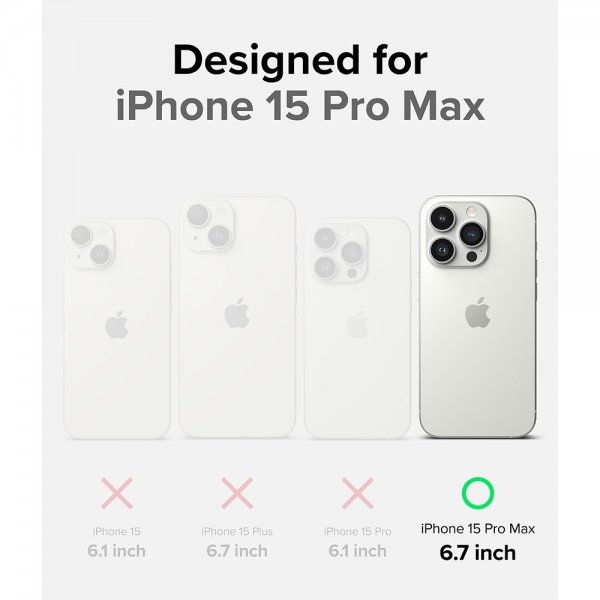 Ringke iPhone 15 Pro Max Cover Fusion Bold Sort
