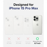 Ringke iPhone 15 Pro Max Cover Fusion Clear