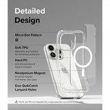 Ringke iPhone 15 Pro Max Cover Fusion Magnetic Clear