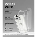 Ringke iPhone 15 Pro Max Cover Fusion Matte Clear