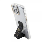 Guess iPhone 15 Pro Max Cover Grip Stand Clear Transparent
