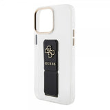 Guess iPhone 15 Pro Max Cover Grip Stand Clear Transparent