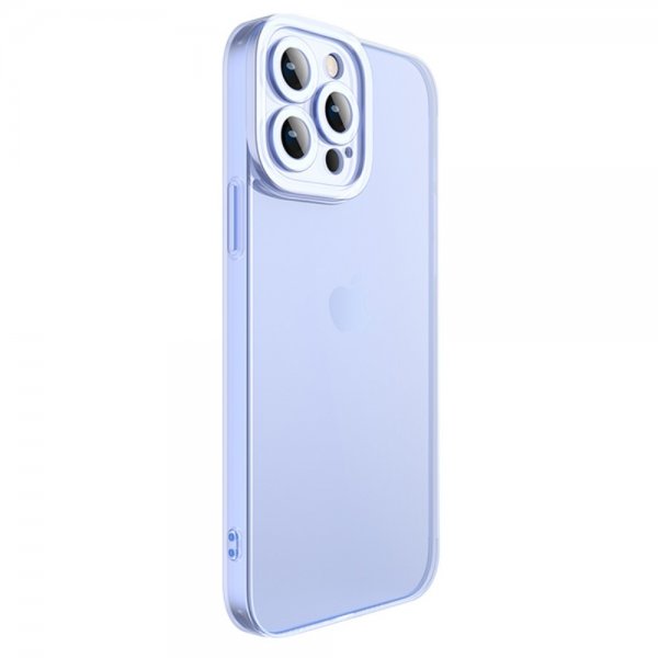 X-Level iPhone 15 Pro Max Cover Hærdet Glas Blå