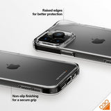 PanzerGlass iPhone 15 Pro Max Cover HardCase D3O Transparent