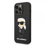 Karl Lagerfeld iPhone 15 Pro Max Cover Ikonik NFT Sort