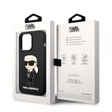 Karl Lagerfeld iPhone 15 Pro Max Cover Ikonik NFT Sort
