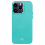 Mercury iPhone 15 Pro Max Cover Jelly Glitter Cyan