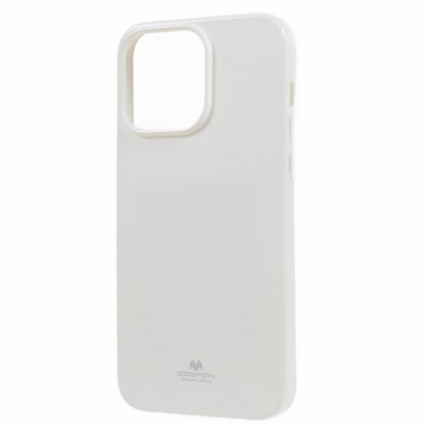 Mercury iPhone 15 Pro Max Cover Jelly Glitter Hvid