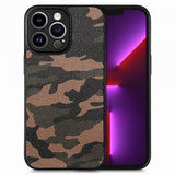 iPhone 15 Pro Max Cover Camouflage Brun