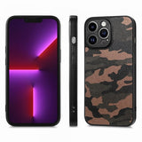 iPhone 15 Pro Max Cover Camouflage Brun