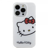 Hello Kitty iPhone 15 Pro Max Cover Kitty Logo Hvid