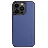 X-Level iPhone 15 Pro Max Cover Kunstlæder MagSafe Blå