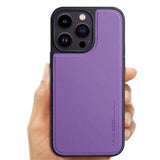 X-Level iPhone 15 Pro Max Cover Kunstlæder MagSafe Blå