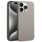 Qialino iPhone 15 Pro Max Cover Kunstlæder MagSafe Grå