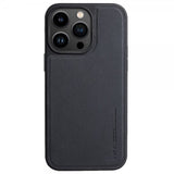 X-Level iPhone 15 Pro Max Cover Kunstlæder MagSafe Sort